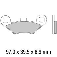 Ferodo FDB2055SG Disc Pad Set (2 pc) - Sinter Grip SG - Sintered