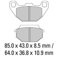 Ferodo FDB2096SG Disc Pad Set (2 pc) - Sinter Grip SG - Sintered