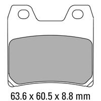 Ferodo FDB2150ST Disc Pad Set (2 pc) - Sinter Grip ST - Sintered