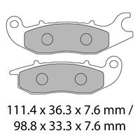 Ferodo FDB2169EF Disc Pad Set (2 pc) - ECO Friction Carbon Grip - Non-Sint.