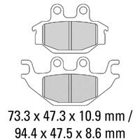 Ferodo FDB2184SG Disc Pad Set (2 pc) - Sinter Grip SG - Sintered