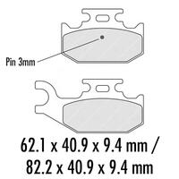 Ferodo FDB2235SG Disc Pad Set (2 pc) - Sinter Grip SG - Sintered