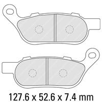 Ferodo FDB2251ST Disc Pad Set (2 pc) - Sinter Grip ST - Sintered