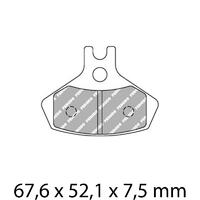 Ferodo FDB2271SG Disc Pad Set (2 pc) - Sinter Grip SG - Sintered