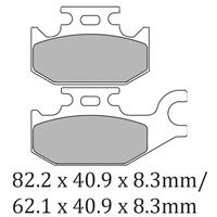 Ferodo FDB2307SG Disc Pad Set (2 pc) - Sinter Grip SG - Sintered