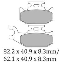 Ferodo FDB2308SG Disc Pad Set (2 pc) - Sinter Grip SG - Sintered