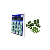 Motion Pro - Mini Hardware Kit, Olive Green Card of 12