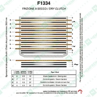 Newfren Clutch Kit - Fibres Sintered same as 1-F1568A