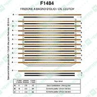 NewFren - Racing Clutch Kit - Fibres & Steels