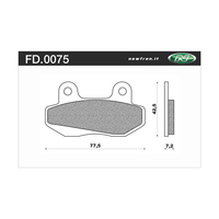 Newfren Brake Pads - Off Road Dirt Sintered