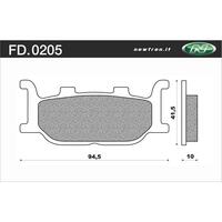 Newfren Brake Pads - Touring Sintered