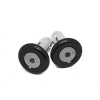 Kustom Bar End Plug 28mm 3 Piece - Black