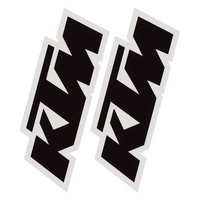 Factory Effex Fork/Swingarm Stickers KTM Black