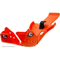 CrossPro Engine Guard with Linkage EC DTC - KTM 250/350SX-F 250/350XC-F Husq FC250/350 FX350 - Orange