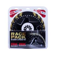 RK Race Chain & Spr. Kit (Pro) - Gold/Black - 13/49 CRF250R ('04-17)