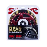 RK Race Chain & Spr. Kit (Pro) - Gold/Red - 13/49 CRF250R ('04-17)