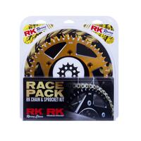 RK Race Chain & Spr. Kit (Pro) - Gold/Gold - 13/49 RM-Z250 ('13-18)