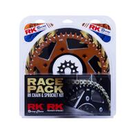 RK Race Chain & Spr. Kit (Pro) - Gold/Orange - 13/48 KTM SX-F ('06-20)