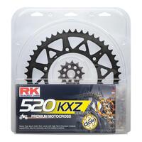 RK Chain & Sprocket Kit - Lite - Black - 13/48 CR250R ('92-07)