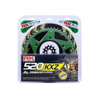 RK Chain & Sprocket Kit - Lite - Green - 13/48 KX250F ('06-21)