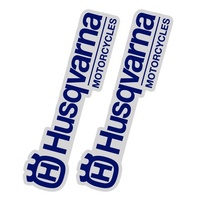 Factory Effex Fork/Swingarm Stickers Husqvarna Dark Blue