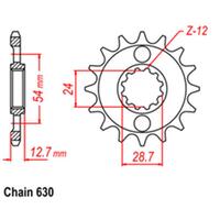 Front Sprocket - Steel 15T 630P