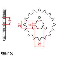 Front Sprocket - Steel 15T 530P