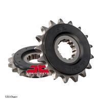 Front Sprocket - Steel w/Rubber Cush 17T 530P