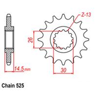 Front Sprocket - Steel 15T 525P