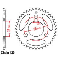 Rear Sprocket - Steel 28T 420P