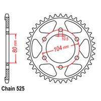 Rear Sprocket - Steel 46T 525P