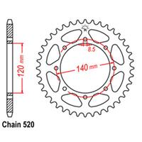 Rear Sprocket - Steel 46T 520P