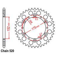 Rear Sprocket - Steel 42T 520P D/D