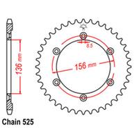 Rear Sprocket - Steel 41T 525P