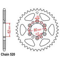 Rear Sprocket - Steel 40T 520P D/D