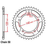 Rear Sprocket - Steel 46T 530P