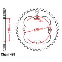 Rear Sprocket - Steel 50T 428P