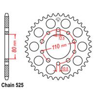 Rear Sprocket - Steel 36T 525P D/D