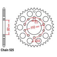 Rear Sprocket - Steel 45T 525P D/D