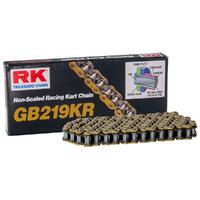 RK Racing Kart Chain GB219KR - 106 Links - Gold