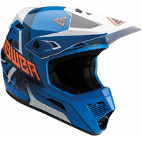 Blue/White/Hyper Orange