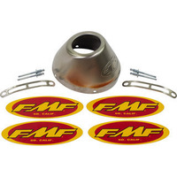 FMF Part 40635 - P-CORE 4/Q4/TI P-CORE S/S SLASH CUT REPLACEMENT REAR CONE CA