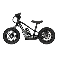 Wired Kids Mk II 12" Electric Balance Bike - Matte Black