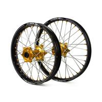 States MX Wheel Set Excel RW: RM-Z 07-15 Excel A60 - Black/Gold/Gold