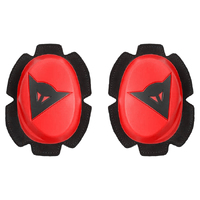 Dainese Armour Pista Hd Knee Slider - Fluo Red/Black