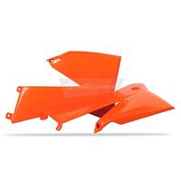 Polisport Radiator Shrouds - KTM SX/SX-F 05-06/EXC ('05-07) - Orange