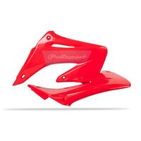 Polisport Radiator Shrouds - Hon CR125/250 ('02-07) - Red