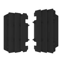 Polisport Radiator Louvers - Kaw KX - Black