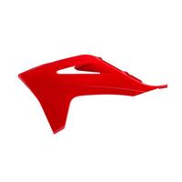 Polisport Radiator Scoops - Gas Gas - Red