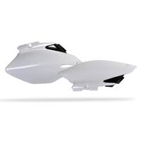 Polisport Side Covers - Yam YZ250F ('06-09) - White